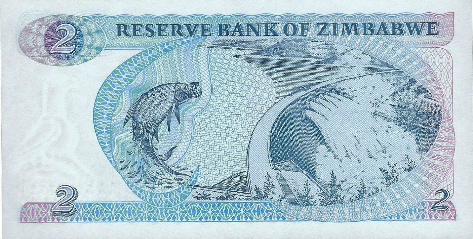 Zimbabwe 2 1983 UNC P-1/b